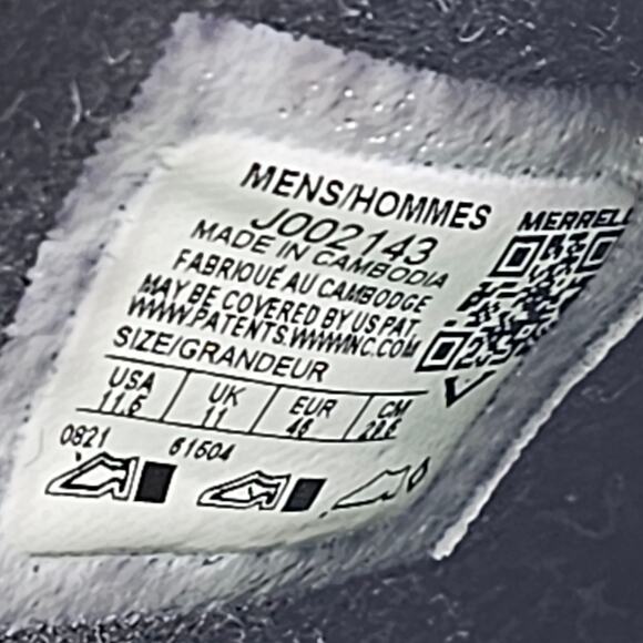 Merrell Men's Juno Felt and Faux Fur Clog Comfort Slippers Dark Gray Size 11.5 - Picture 8 of 11